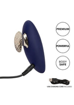 Load image into Gallery viewer, Chic Violet Silicone Rechargeable Massager
