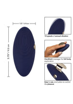 Load image into Gallery viewer, Chic Violet Silicone Rechargeable Massager
