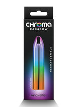 Load image into Gallery viewer, Chroma Rainbow Rechargeable Vibrator - Multicolor - Medium