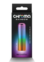 Load image into Gallery viewer, Chroma Rainbow Rechargeable Vibrator - Multicolor - Small
