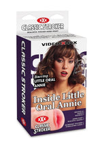 Load image into Gallery viewer, Classic Little Oral Annie Pussy Stroker - Vanilla
