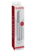 Load image into Gallery viewer, Classix Auto-Vac Power Pump Penis Enlargement System - White
