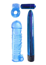 Load image into Gallery viewer, Classix Ultimate Pleasure Couple&#39;s - Blue - 4 Piece Kit
