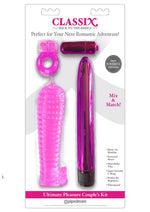 Load image into Gallery viewer, Classix Ultimate Pleasure Couple&#39;s - Pink - 4 Piece Kit
