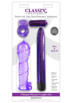Load image into Gallery viewer, Classix Ultimate Pleasure Couple&#39;s - Purple - 4 Piece Kit
