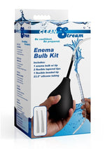 Load image into Gallery viewer, Cleanstream Silicone Enema Bulb Kit - Black/Clear
