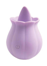 Load image into Gallery viewer, Clit-Tastic Erotic Clit Licker Rechargeable Silicone Clitoral Vibrator - Lavender/Purple
