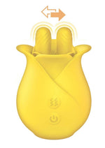Load image into Gallery viewer, Clit-Tastic Tulip Rechargeable Silicone Finger Massager
