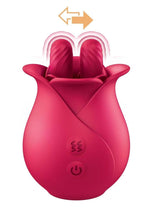 Load image into Gallery viewer, Clit-Tastic Tulip Rechargeable Silicone Finger Massager
