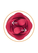 Load image into Gallery viewer, Clit-Tastic Tulip Rechargeable Silicone Finger Massager
