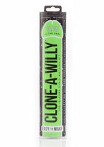 Load image into Gallery viewer, Clone-A-Willy Silicone Dildo Molding Kit with Vibrator - Glow In The Dark/Green
