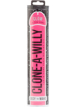 Load image into Gallery viewer, Clone-A-Willy Silicone Dildo Molding Kit with Vibrator - Glow In The Dark/Pink
