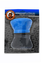 Load image into Gallery viewer, Clone Duo Huge Silicone Ballstretcher - Black/Blue - 2 Pack
