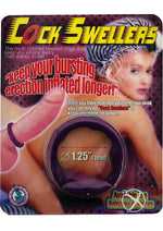 Load image into Gallery viewer, Cock Swellers Beaded Cock Ring - Purple - 1.25in Diameter
