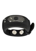 Load image into Gallery viewer, Cockpower Adjustable Belt Rechargeable Silicone Cock Ring - Black
