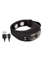 Load image into Gallery viewer, Cockpower Adjustable Belt Rechargeable Silicone Cock Ring
