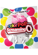 Load image into Gallery viewer, Color Pop Quickie Screaming O Vibrating Ring Silicone Cock Ring - Pink
