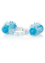 Load image into Gallery viewer, Color Pop Quickie Two-O Silicone Dual Vibrating Cock Ring
