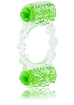 Load image into Gallery viewer, Color Pop Quickie Two-O Silicone Dual Vibrating Cock Ring
