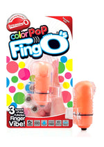 Load image into Gallery viewer, Colorpop Fing O Finger Vibrator - Orange
