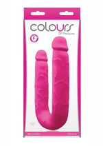 Load image into Gallery viewer, Colours DP Pleasures Silicone Double Dildo - Pink
