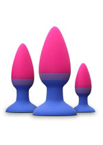 Load image into Gallery viewer, Colours Trainer Silicone Anal Plug Kit - Assorted Colors