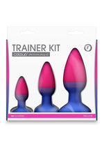 Load image into Gallery viewer, Colours Trainer Silicone Anal Plug Kit