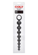Load image into Gallery viewer, Colt Power Drill Silicone Anal Beads - Black
