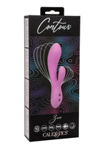 Load image into Gallery viewer, Contour Zoie Rechargeable Silicone Rabbit Vibrator - Pink
