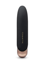 Load image into Gallery viewer, Coquette The Bebe Rechargeable Silicone Bullet - Black/Gold

