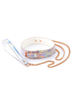 Load image into Gallery viewer, Cosmo Bondage Collar and Leash - Multicolor/Rainbow
