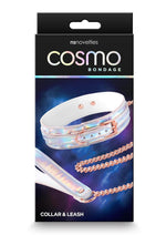 Load image into Gallery viewer, Cosmo Bondage Collar and Leash - Multicolor/Rainbow

