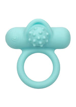 Load image into Gallery viewer, Couple&#39;s Enhancers Silicone Rechargeable Nubby Lover&#39;s Delight - Teal
