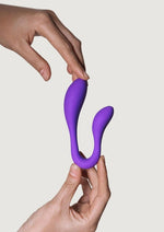 Load image into Gallery viewer, Couples Secrets 2 Silicone Vibrator with Remote Control
