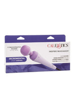 Load image into Gallery viewer, Couture Collection Inspire Wand Massager with Silicone Attachments - Lavender/Purple

