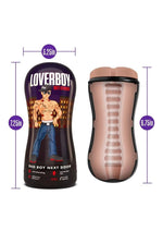 Load image into Gallery viewer, Loverboy Bad Boy Next Door Self Lubricating Anal Pocket Stroker
