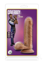 Load image into Gallery viewer, Loverboy Derek The Bartender Dildo with Balls - Caramel - 7in
