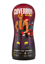 Load image into Gallery viewer, Loverboy Manny The Fireman Self Lubricating Anal Pocket Stroker - Caramel
