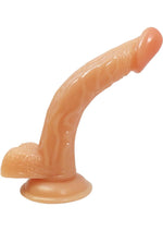 Load image into Gallery viewer, Loverboy Soldier Boy Dildo with Balls - Flesh/Vanilla - 8in

