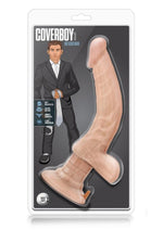 Load image into Gallery viewer, Loverboy The Boss Man Vibrating Dildo with Balls - Vanilla - 10.5in
