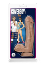 Load image into Gallery viewer, Loverboy The Kingpin Dildo with Balls - Caramel - 7in
