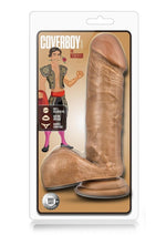 Load image into Gallery viewer, Loverboy The Matador Dildo with Balls - Caramel - 8in
