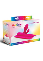 Load image into Gallery viewer, Cowgirl Unicorn Jackalope Silicone Attachment - Pink
