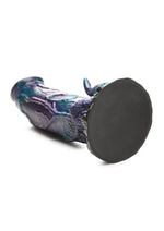 Load image into Gallery viewer, Creature Cocks Dino Dick Dinosaur Silicone Dildo - Extra Large - Purle
