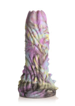 Load image into Gallery viewer, Creature Cocks Dragon Spawn Dragon Ovipositor Silicone Dildo with Eggs - Multicolor
