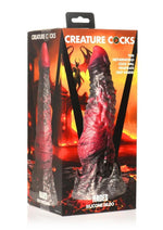 Load image into Gallery viewer, Creature Cocks Hades Silicone Dildo - Multicolor - Large
