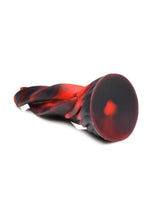 Load image into Gallery viewer, Creature Cocks Hell Kiss Twisted Tongues Silicone Dildo

