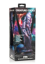Load image into Gallery viewer, Creature Cocks Hydra Sea Monster Silicone Dildo - Blue/Purple
