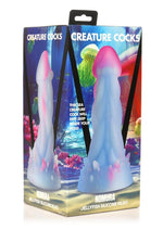 Load image into Gallery viewer, Creature Cocks Nomura Jellyfish Silicone Dildo - Blue/Pink
