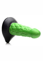 Load image into Gallery viewer, Creature Cocks Radioactive Reptile Silicone Dildo
